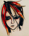 ‘Anime’ A4 Hand finished Variable Edition print