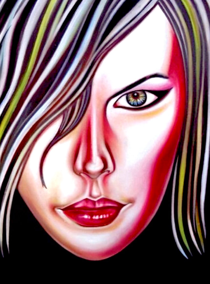 ‘Liv 2’ A4 Variable Edition print hand finished print