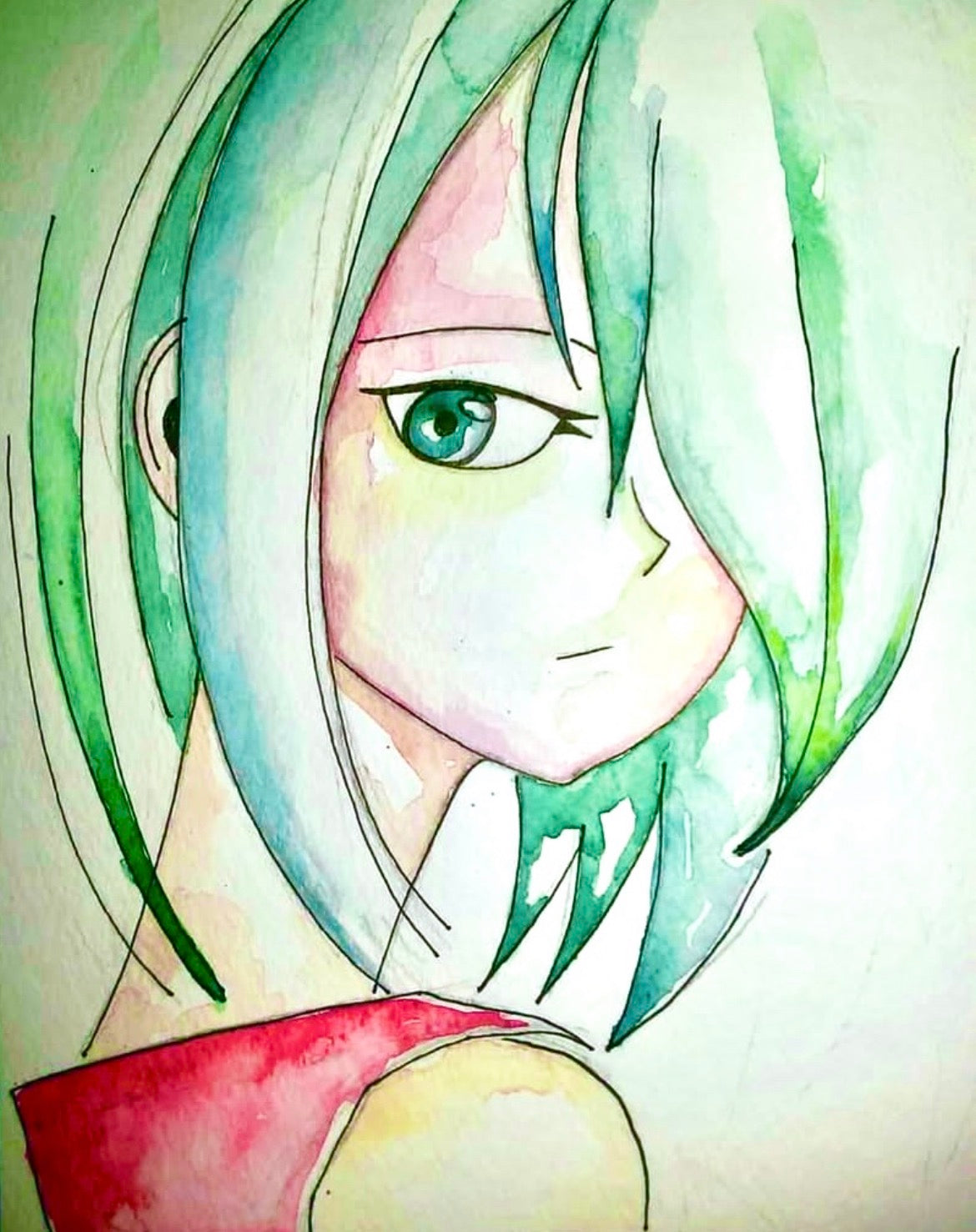 ‘Anime’ Hand finished variable edition print