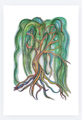 ‘Willow Tree’ Hand finished variable edition print