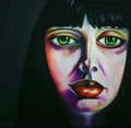 ‘Kristen’ A4 Hand finished print