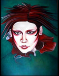 "She" - Oil & acrylic on canvas